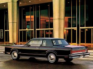 Lincoln Town Car Coupe '1981